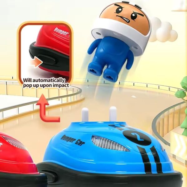 Children remote control car collision toy car competitive battle catapult car mini dynamic charging toy car - Image 3