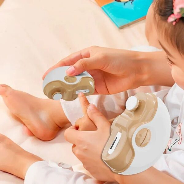2 in 1 Electric Polishing Automatic Nail Clippers - Image 4