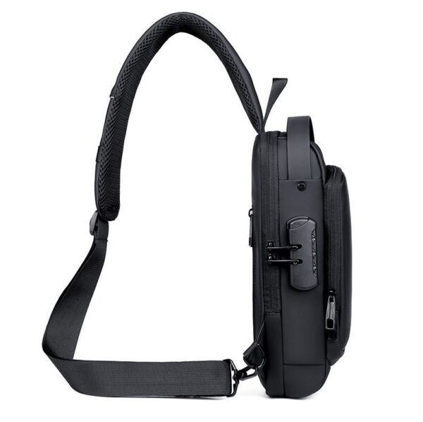 New Carbon Fiber Streamline Anti-Theft Sling Bag - Image 11