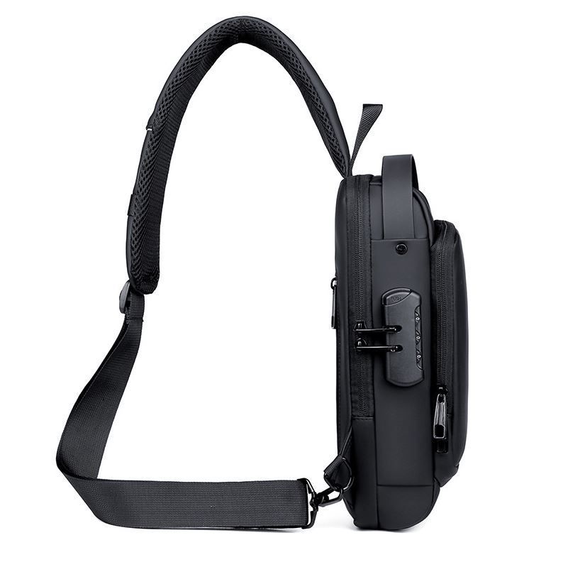 New Carbon Fiber Streamline Anti-Theft Sling Bag - Image 11