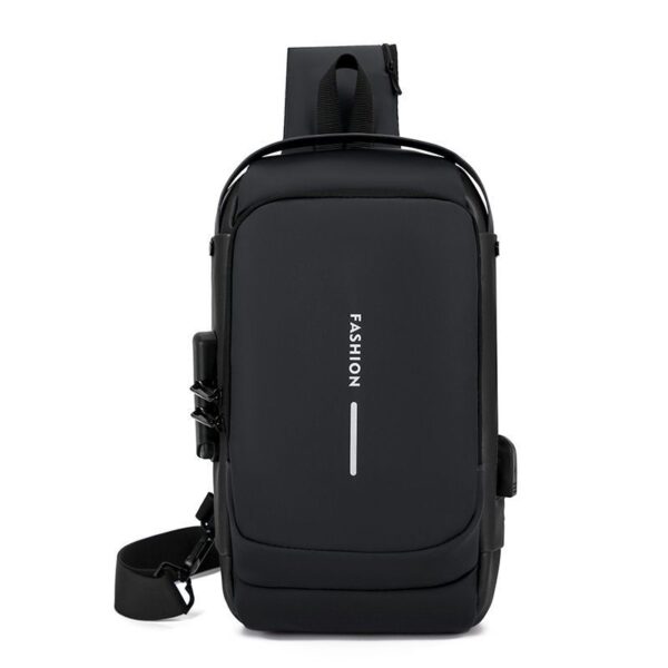 New Carbon Fiber Streamline Anti-Theft Sling Bag - Image 31