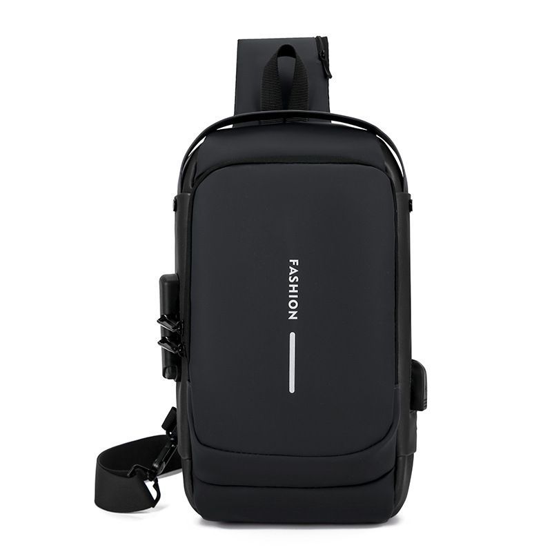 New Carbon Fiber Streamline Anti-Theft Sling Bag - Image 31
