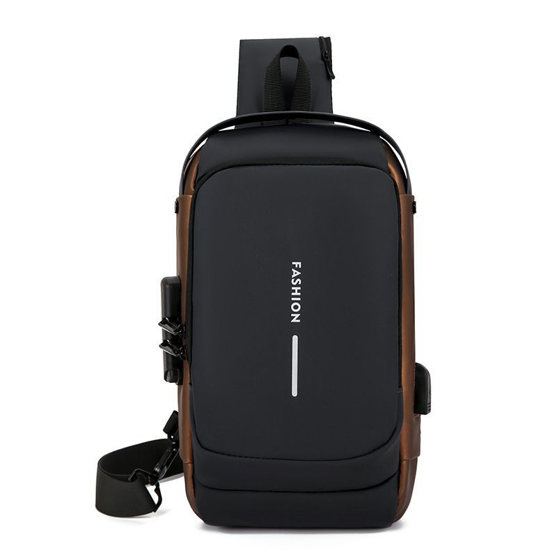 New Carbon Fiber Streamline Anti-Theft Sling Bag - Image 32