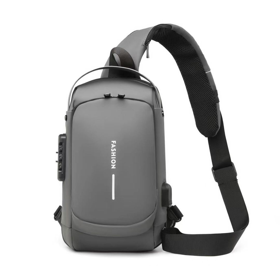 New Carbon Fiber Streamline Anti-Theft Sling Bag - Image 33